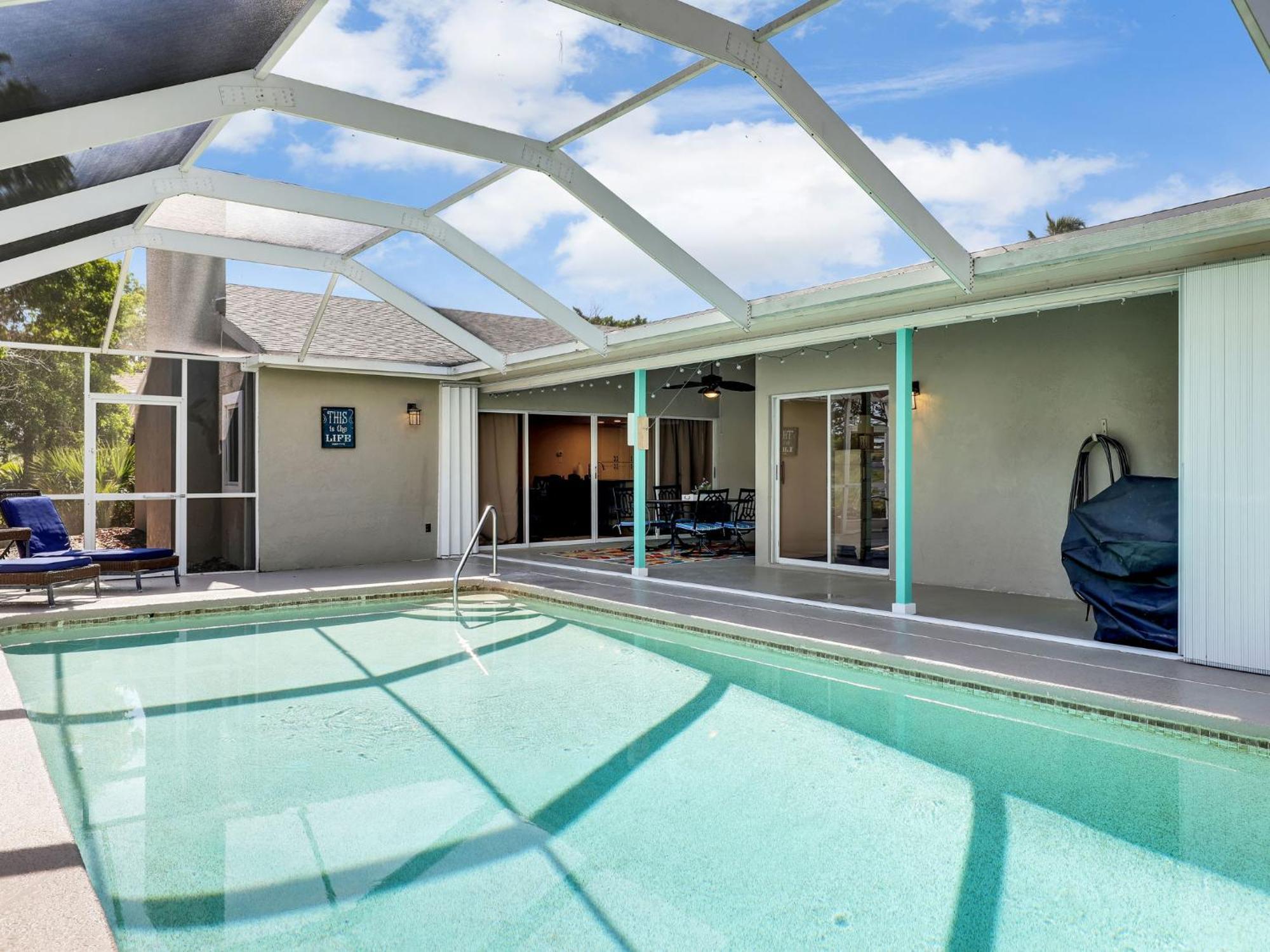 5 Beds 3 Bdr 2 Bath Heated Pool, Grill, Patio Vila Marco Island Exterior foto
